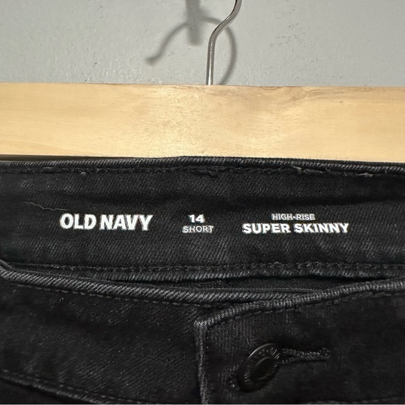 Old Navy High Rise Super Skinny Jeans Size 14 Short - Picture 3 of 8